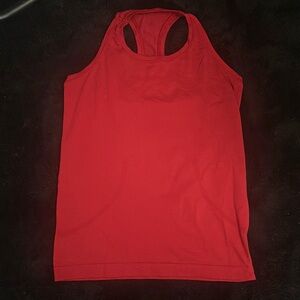 lululemon red tank top
